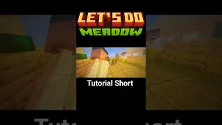 How to Use a Cheese Press  Lets Do Meadow  Minecraft Tutorial Short minecraft minecraftmods [upl. by Newol868]