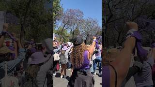 Así vivimos la marcha 8m en cdmx [upl. by Elletnahc]