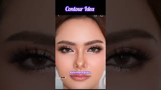 Power of contour ytshorts makeuptutorial contourhacks nishachoudharyfashion fashiontrends [upl. by Nybbor]