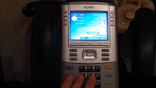 Nortel 1165E IP Telephone [upl. by Lebasiram]