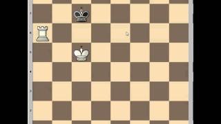 Basic checkmates king and rook vs king [upl. by Calbert]