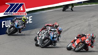 MotoAmerica Medallia Superbike Race 2 at Alabama 2023 [upl. by Valenta]