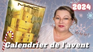 🎄 Calendrier de lavent MAC cosmetics 2024 [upl. by Enelec]