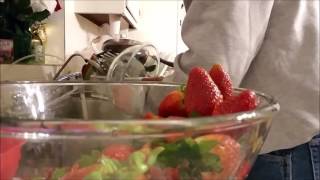 Strawberries and Alkaline water wash [upl. by Aidni]