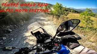 Yamaha 700 Tenere World Raid au Alpes Aventure Moto Festival [upl. by Acinot771]