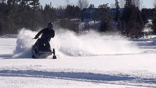 540 Monster Skidoo Elan on the ice PowerModz [upl. by Tat]