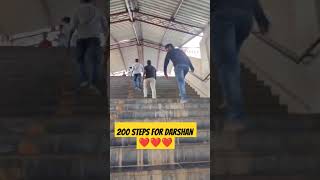 200 steps for darshan swarnyt SUNILSHARMArr sanghi temple vlogs shortsfeed trendingshorts [upl. by Dnomyar]