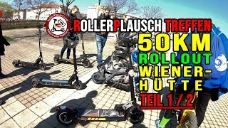 Nix für EScooter im Wald zur Wiener Hütte 12 ROLLERPLAUSCH 🛴 Dualtron Speedway ESCOOTERTREFFEN [upl. by Kurtzig282]