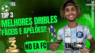 EA FC 24 💥 APRENDA AGORA OS TOP 3 MELHORES DRIBLES MAIS FÁCEIS E MUITO APELÕES PARA MUDAR SEU JOGO [upl. by Denton]