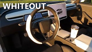 Interior Whiteout for Model Y  3 [upl. by Butler425]