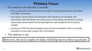 GastroPlus® v981 DDI Standards Update and Documentation Project [upl. by Adnara]