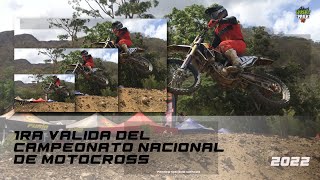 1ra Valida del Campeonato Nacional de Motocross 2022 en Paracotos Copa 616 Programa Resumen [upl. by Aruol]