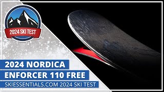 2024 Nordica Enforcer 110 Free  SkiEssentialscom Ski Test [upl. by Romilly]