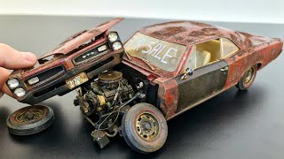 Restoration Pontiac GTO 1966  Abandoned Model Car [upl. by Nojad]