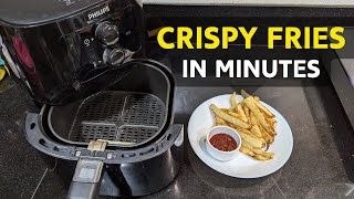 Crispy AIR FRYER French Fries in Minutes Homemade [upl. by Schnur555]