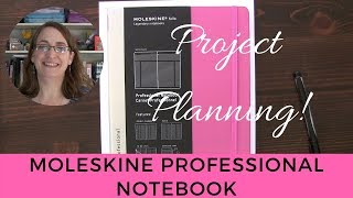 Moleskine Professional Notebook for Project Planning [upl. by Georgeanne]