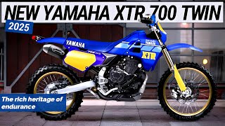 2025 NEW YAMAHA XTR 700 TWIN ANNOUNCED  Use Engines Remarkable  The rich heritage of endurance [upl. by Eak]