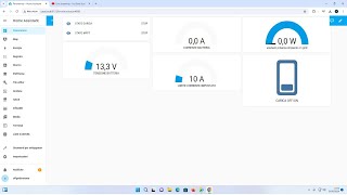 TEST RICARICA BATTERIA AUTOMATICA DA IMPIANTO ON GRID TRAMITE HOME ASSISTANT [upl. by Laurel819]