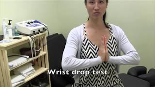 Wrist Drop Test [upl. by Anauqes85]