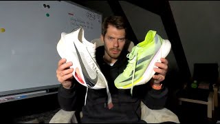 Nike Alphafly 3 vs Adidas Adizero Adios Pro 3 [upl. by Jenica]