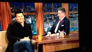 David Boreanaz on Craig Ferguson Part 1 Feb 5 2013 [upl. by Sigfried]