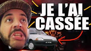 JE CASSE MA VOITURE  et la répare juste après [upl. by Thomasine927]