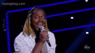 American Idol Hollywood Solos  Jovin Webb Parachute [upl. by Anohr459]