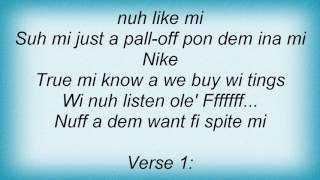 Beenie Man  Hypocrite Lyrics [upl. by Aribold]