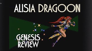 Alisia Dragoon Genesis Review [upl. by Ecnarwal]