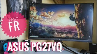 ASUS PG27VQ TEST FR [upl. by Adnorahs]