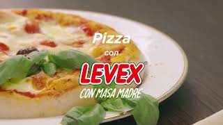 Pizza con Levex con Masa Madre [upl. by Abihsat]