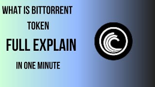 What is BitTorrent Token  Full explain [upl. by Ailenroc]