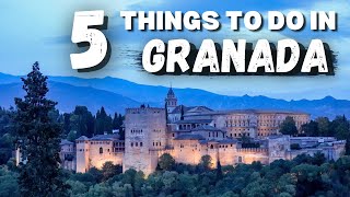 5 BEST Things to do in Granada Spain  Granada Tips amp Information  Granada Travel Guide [upl. by Coppins]