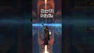 New T2 Paladin 😍 worldofwarcraft shorts [upl. by Ronyar]