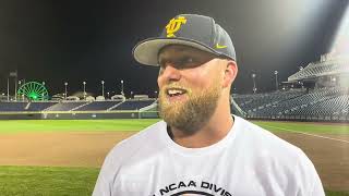 Josh Elander reacts to Vols winning the national championship  Tennessee Baseball [upl. by Purdum]