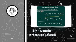 Ein und mehrprotonige Säuren [upl. by Elletsirk]