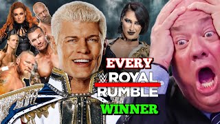 Every Royal Rumble Winner 1988 to 2023 [upl. by Niriam16]