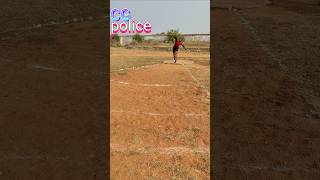 CG police shotput throw 🚨😱 cgpolice shortsviral cg [upl. by Hanahsuar749]