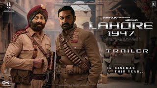 LAHORE 1947  Trailer  Sunny Deol  Aamir Khan  Shilpa Shetty  Preity Zinta  Rajkumar Santoshi 2 [upl. by Ahsemo]