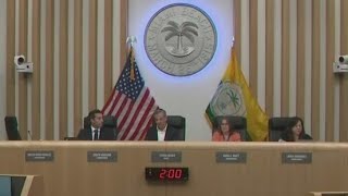 Miami Beach commissioners approve plan to address homelessness [upl. by Irrak146]