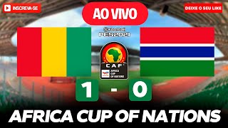 Guinea beats Gambia 10 in a game valid for the African Cup of Nations  Pes simulation 2021 [upl. by Wendall]