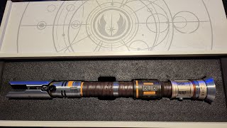 Star Wars Galaxys Edge Custom Neopixel Lightsaber Blade [upl. by Ramirolg]