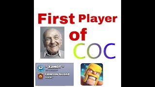 First Player of COC  amazing village  Explained in HINDI [upl. by Peta339]