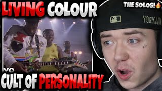 HIP HOP FAN REACTS TO Living Colour  Cult Of Personality  GENUINE REACTION [upl. by Pitts]