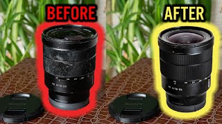 Repainting my Sony Zeiss Lens [upl. by Anyahc493]