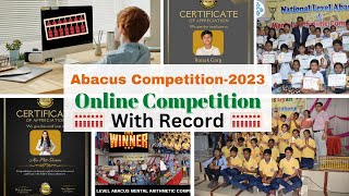 National Abacus competition 2023 [upl. by Ranique830]