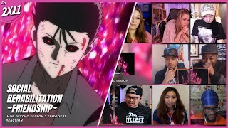 Mob Psycho 100 II モブサイコ100 Season 2 Episode 11 Reaction Mashup  L4A [upl. by Ethelin155]