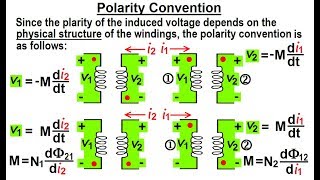 Electrical Engineering Ch 14 Magnetic Coupling 6 of 55 Polarity Convention [upl. by Vonnie]