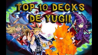 𓂀Top 10 MEJORES DECKS BASADOS en CARTAS de YUGI MUTO𓂀 [upl. by Jaddan]