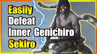 How To Defeat Inner Genichiro Sekiro [upl. by Anyahc812]